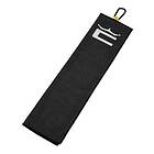 Microfiber Tri-Fold Towel: Black