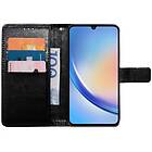 CaseOnline Mobilplånbok 3-kort Samsung Galaxy A24 4G Svart