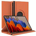 CaseOnline 360° roterbart fodral Samsung Galaxy Tab S7 Plus Orange