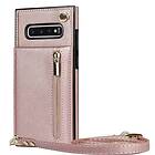 CaseOnline Zipper necklace case Samsung Galaxy S10 Plus Rosè