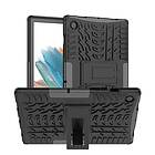 CaseOnline Stöttåligt skal med ställ Samsung Galaxy Tab A8 10.5 2021 Svart