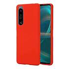 CaseOnline Liquid silikon skal Sony Xperia 1 V China Red