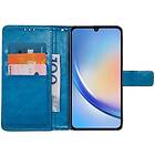 CaseOnline Mobilplånbok 3-kort Samsung Galaxy A24 4G Ljusblå