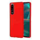 CaseOnline Liquid silikon skal Sony Xperia 5 III China Red