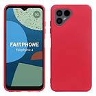 CaseOnline Silikon skal Fairphone 4 Röd