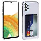 CaseOnline Silikon skal med kortplats Samsung Galaxy A33 5G