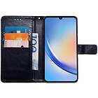 CaseOnline Mobilplånbok 3-kort Samsung Galaxy A24 4G Mörkblå