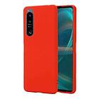 CaseOnline Liquid silikon skal Sony Xperia 10 V China Red