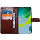 CaseOnline Mobilplånbok 3-kort Motorola Moto E13 Brun