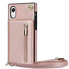 CaseOnline Zipper necklace case Apple iPhone XR Rosè