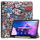 MTK Tri-fold Fodral till Lenovo Tab M10 Plus Gen 3 Graffiti