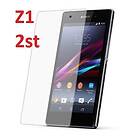 MTK Sony Xperia Z1 Skärmskydd x2 med putsduk