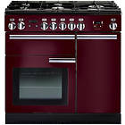 Rangemaster Professional+ 90 Dual Fuel (Red)