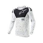 AlpineStars Supertech Spek Crosströja Vit-Svart 3763424-21-XXL