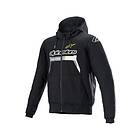 AlpineStars Chrome Ignition MC-Huvtröja Svart-Fluo Gul 4200822-155-S