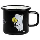 Muurla Moomin Enamel Mug With Candle Amnesty 37cl