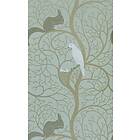 Sanderson Squirrel & Dove Eggshell/Ivory tapet, 2,4x3,4 DVIWSQ103