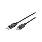 Digitus DisplayPort-kabel DisplayPort till DisplayPort 3 m