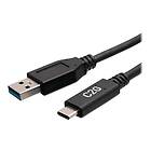 C2G 1.5ft USB-C to USB-A SuperSpeed USB 5Gbps Cable M/M USB typ C-kabel USB typ 