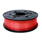 XYZprinting PLA filament Transparent Röd 0,6kg Refill