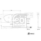 Febi Bromsbeläggssats, skivbroms BILSTEIN 180622