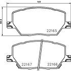Brembo Bromsbeläggssats, skivbroms P 23 164X