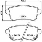 Brembo Bromsbeläggssats, skivbroms P 68 074