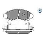 Meyle Bromsbeläggssats, skivbroms 025 232 5316/PD