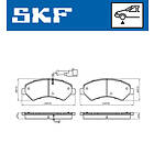 SKF Bromsbeläggssats, skivbroms VKBP 80393 E