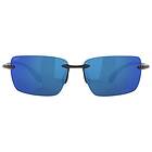Costa Gulf Shore Polarized Sunglasses Mirror Durchsichtig Blue Mirror 580P/CAT3 Kvinna