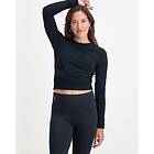Urban Goddess Lakshmi Longsleeve Crop Top (Dam)