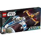 LEGO Star Wars 75364 L’E-wing de la Nouvelle République contre le chasseur de Sh