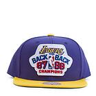 Mitchell & Ness Lakers Back2back Snapback