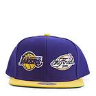 Mitchell & Ness Lakers Dual Whammy Snapback