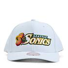 Mitchell & Ness Supersonics Oh Word Pro Snapback HWC