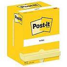 Post-It Notes 76x102mm gul 12st