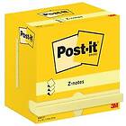 Post-It Notes Z-block 76x127mm gul 12st