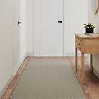 vidaXL Gångmatta sisallook silver 80x300 cm 355802