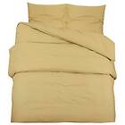 vidaXL Vuodesetti taupe 225x220 cm bomull 136140
