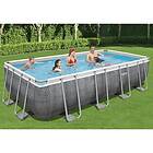 vidaXL Bestway Pool Power Steel rektangulär 549x274x122 cm 3202573