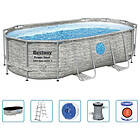 vidaXL Bestway Pool Power Steel med tillbehör 427x250x100 cm 3202671