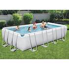 vidaXL Bestway Pool Power Steel rektangulär 549x274x122 cm 3202503