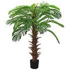 vidaXL Konstväxt kottepalm med kruka 140 cm grön 336307