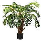 vidaXL Konstväxt kottepalm med kruka 90 cm grön 336306