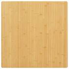 vidaXL Bordsskiva 70x70x1.5 cm bambu 352695