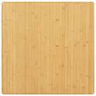 vidaXL Bordsskiva 90x90x2.5 cm bambu 352703