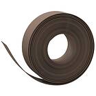 vidaXL Rabattkant brun 10 m 15 cm polyeten 154398