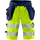 Fristads Shorts Varsel Kl 2 Gul/Marinblå C56