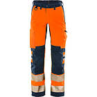 Fristads Stretchbyxa Varsel Kl 2 Varselorange/Marinblå C48