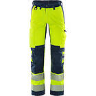 Fristads Stretchbyxa Varsel Kl 2 Varselgul/Marinblå C156